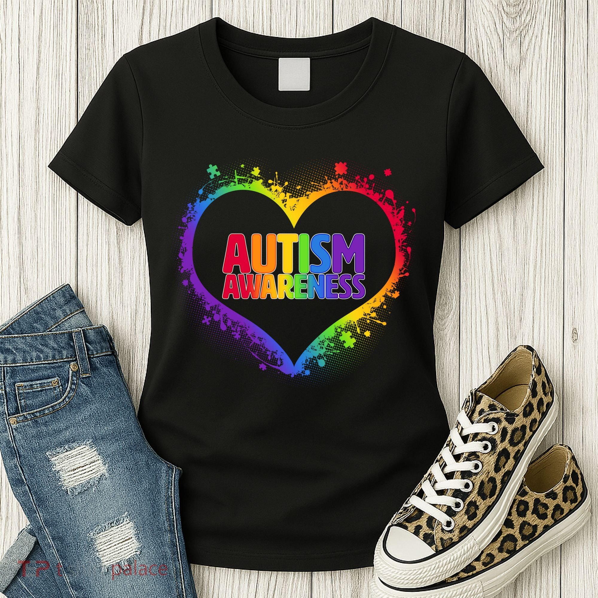 Autism Awareness - Full Of Love Women's T-Shirt