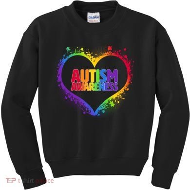 Autism Awareness - Full Of Love Kids Sweatshirt
