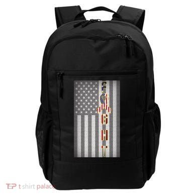 Autism Awareness American Flag Backpack