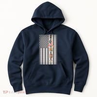 Autism Awareness American Flag Hoodie thumb 0