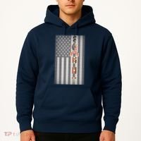 Autism Awareness American Flag Hoodie thumb 2