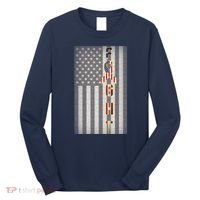 Autism Awareness American Flag Long Sleeve Shirt thumb 0