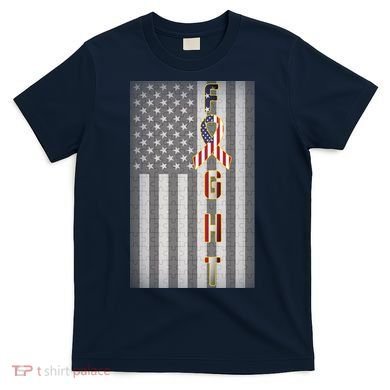 Autism Awareness American Flag T-Shirt