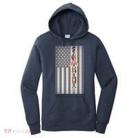 Autism Awareness American Flag Women's Hoodie thumb 0