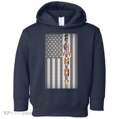 Autism Awareness American Flag Toddler Hoodie