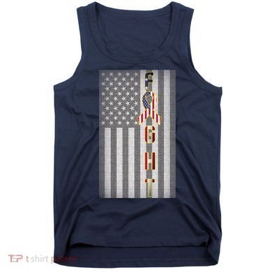 Autism Awareness American Flag Tank Top