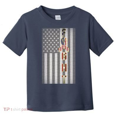 Autism Awareness American Flag Toddler T-Shirt
