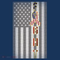 Autism Awareness American Flag Women's T-Shirt thumb 6