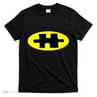 Autism Awareness Bat Puzzle Logo T-Shirt thumb 0