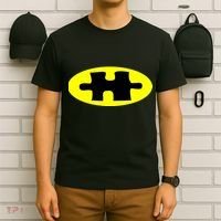 Autism Awareness Bat Puzzle Logo T-Shirt thumb 6