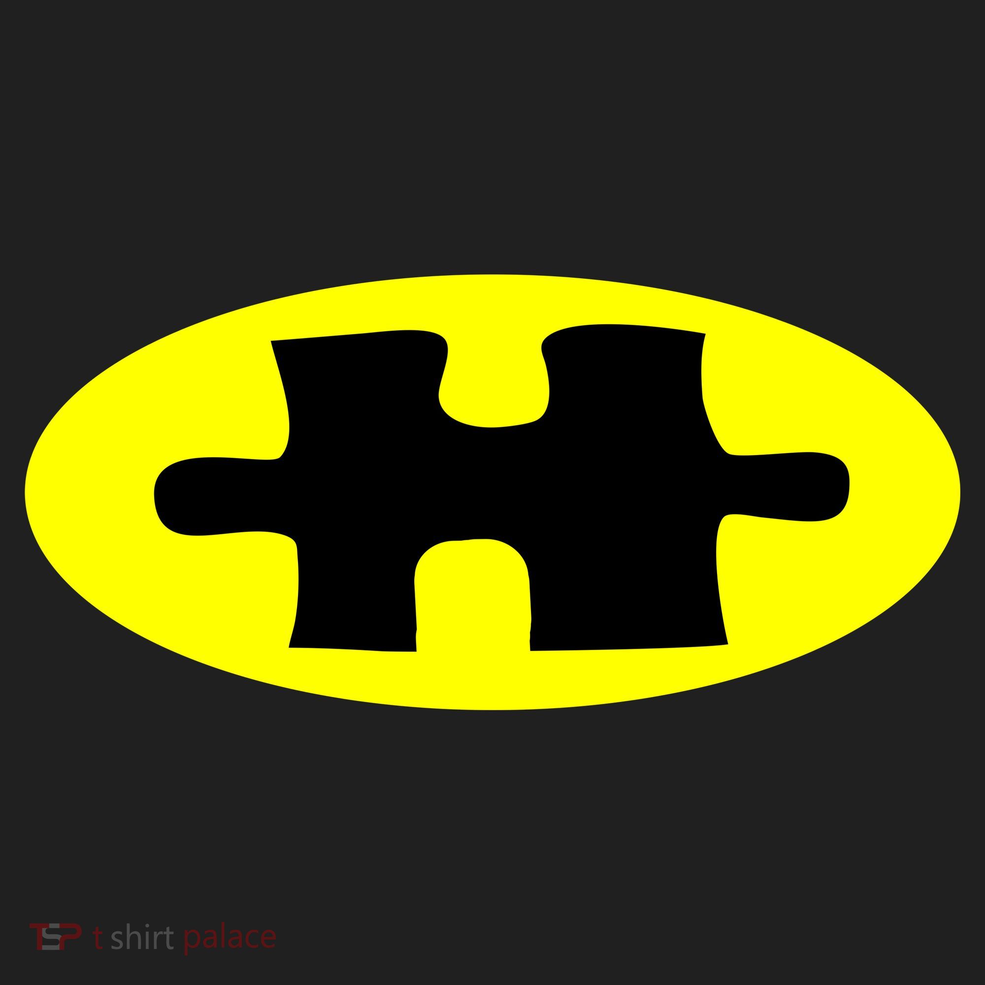Autism Awareness Bat Puzzle Logo Beanie