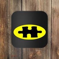 Autism Awareness Bat Puzzle Logo Coaster thumb 0