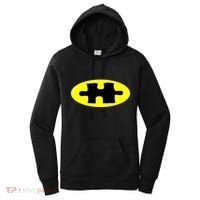 Autism Awareness Bat Puzzle Logo Women's Hoodie thumb 0
