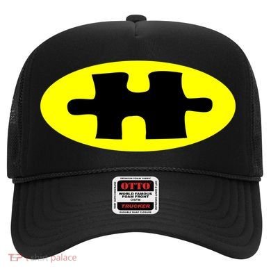 Autism Awareness Bat Puzzle Logo Hat