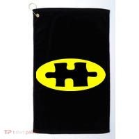 Autism Awareness Bat Puzzle Logo Golf Towel thumb 0