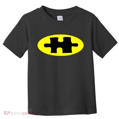 Autism Awareness Bat Puzzle Logo Toddler T-Shirt