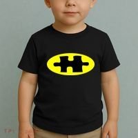 Autism Awareness Bat Puzzle Logo Toddler T-Shirt thumb 2