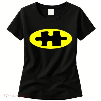 Autism Awareness Bat Puzzle Logo Women's T-Shirt