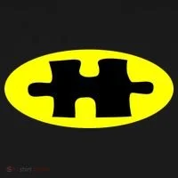 Autism Awareness Bat Puzzle Logo Kids Long Sleeve Shirt thumb 2
