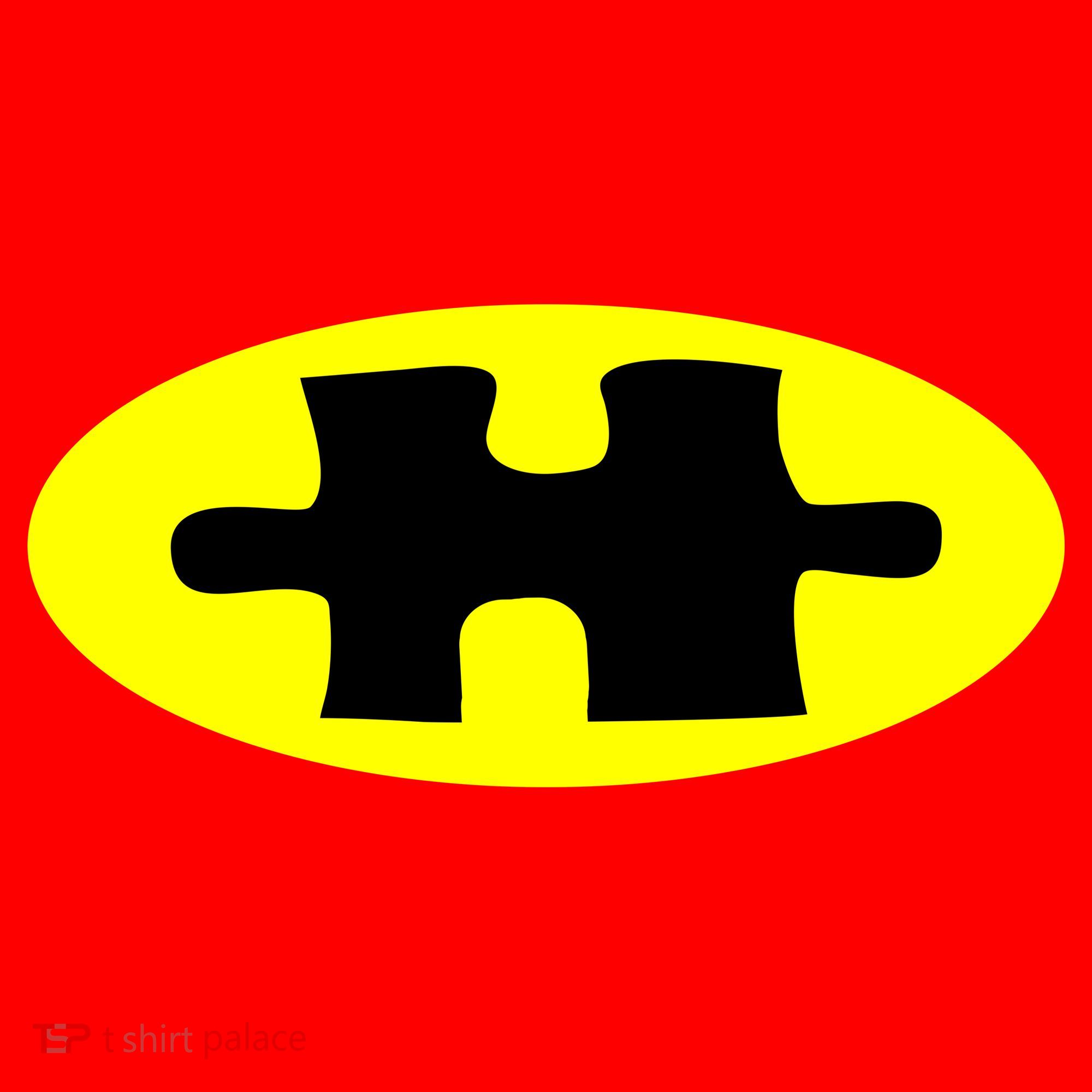 Autism Awareness Bat Puzzle Logo Santa Hat