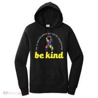 Autism Awareness Be Anything Be Kind Women's Hoodie thumb 0