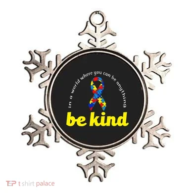 Autism Awareness Be Anything Be Kind Ornament