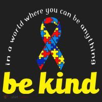 Autism Awareness Be Anything Be Kind Hat thumb 2
