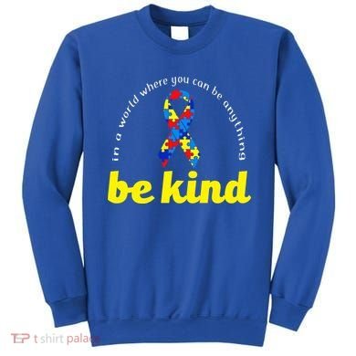Autism Awareness Be Anything Be Kind Sweatshirt