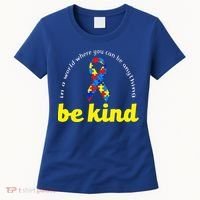 Autism Awareness Be Anything Be Kind Women's T-Shirt thumb 0