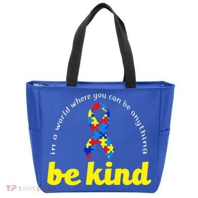 Autism Awareness Be Anything Be Kind Tote Bag