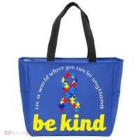 Autism Awareness Be Anything Be Kind Tote Bag thumb 0