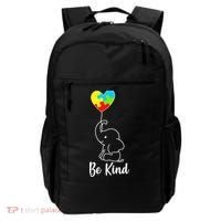 Autism Awareness Be Kind Elephant Backpack thumb 0