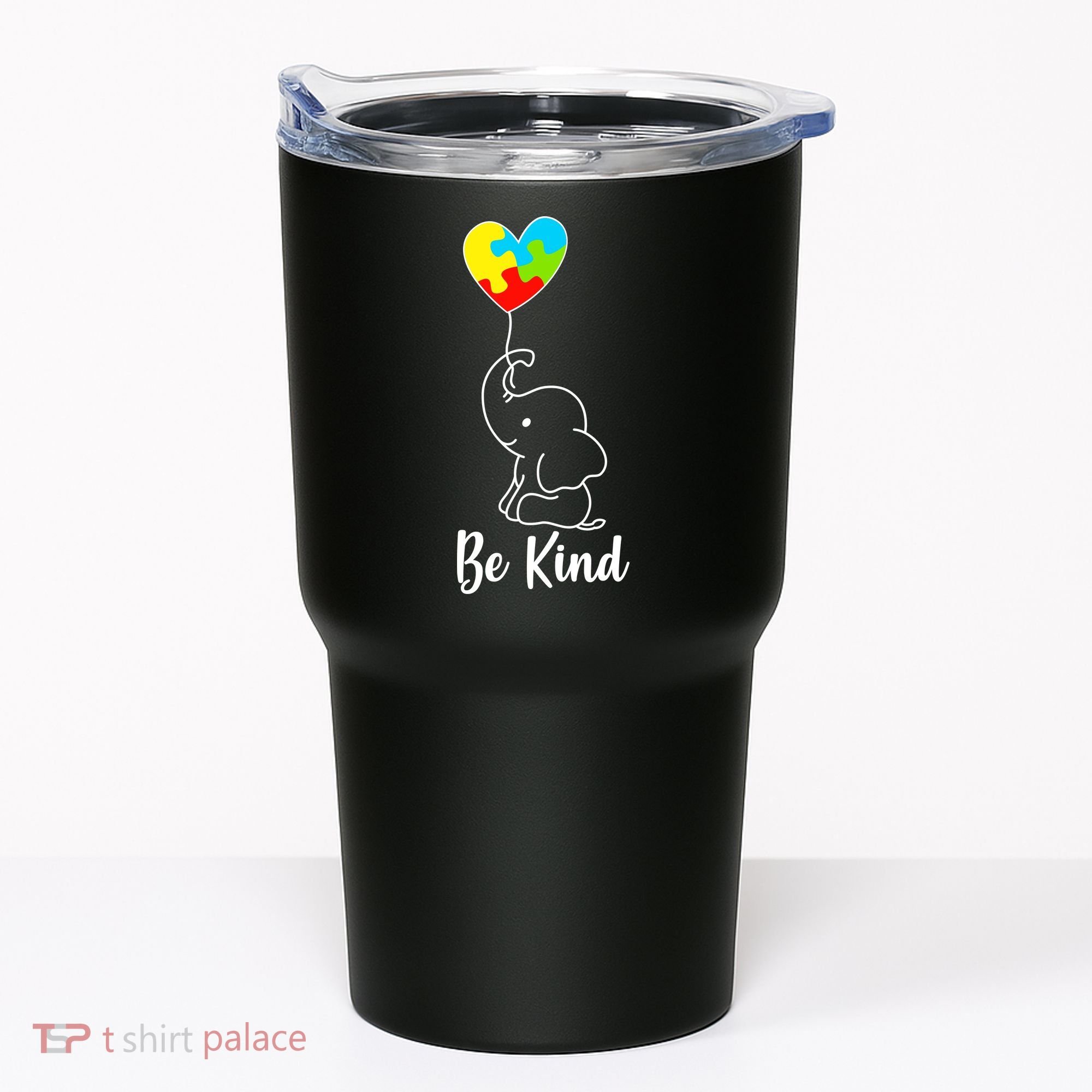 Autism Awareness Be Kind Elephant Tumbler