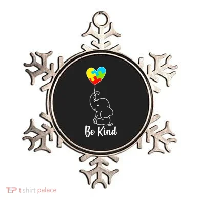 Autism Awareness Be Kind Elephant Ornament