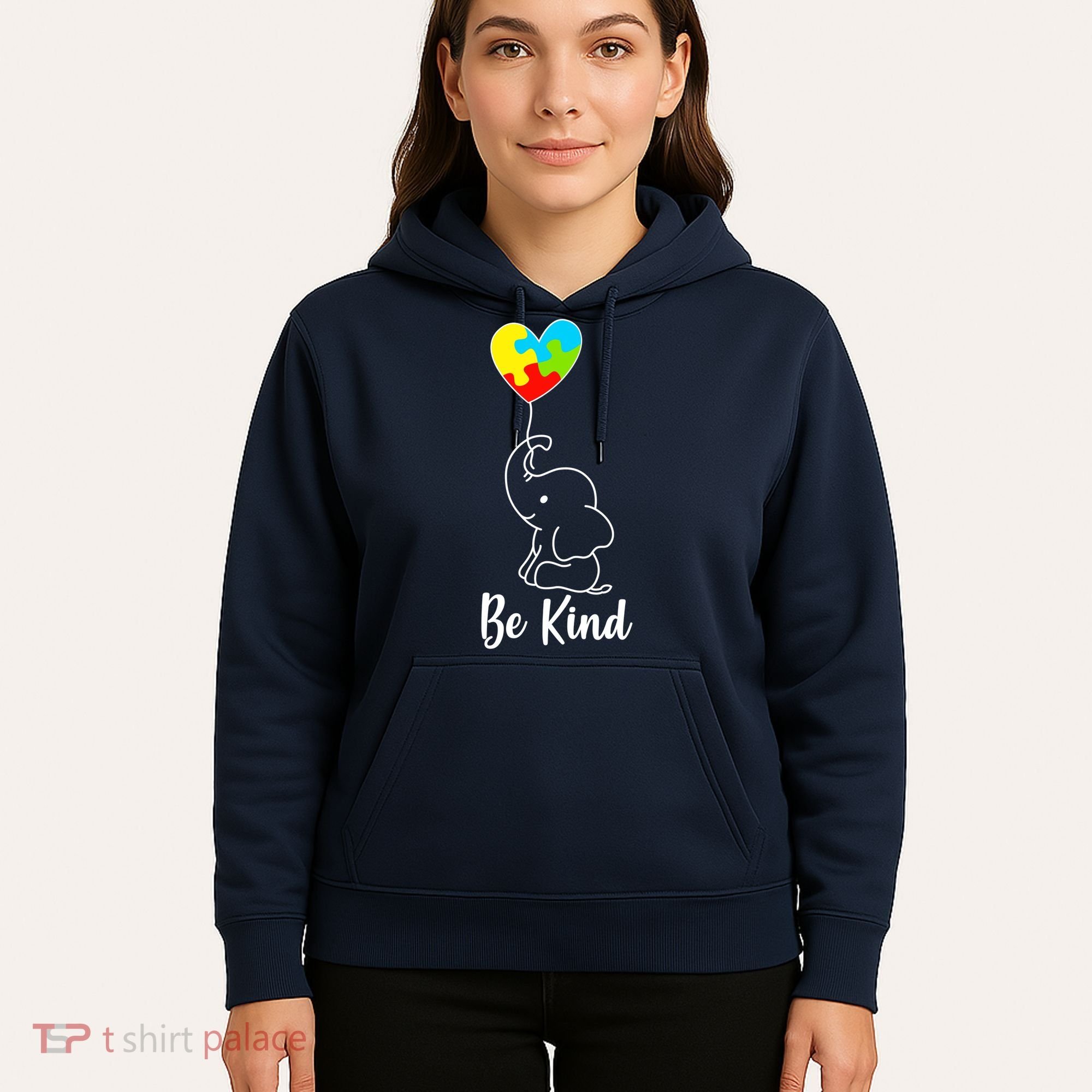 Autism Awareness Be Kind Elephant Hoodie