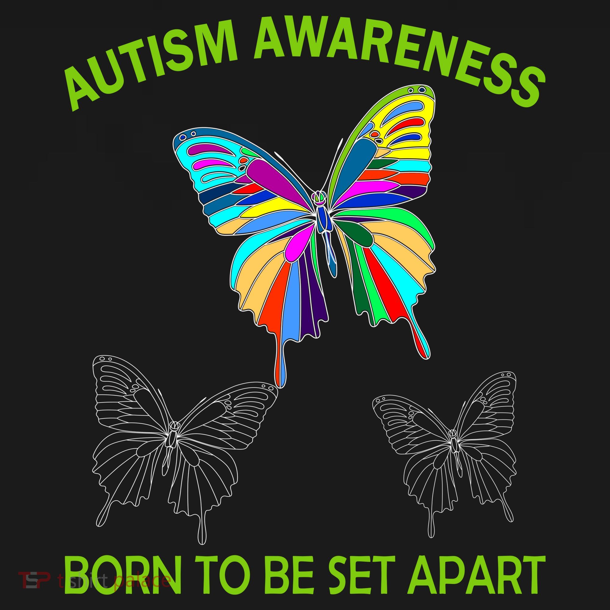 Autism Awareness Born To Be Set Apart Backpack