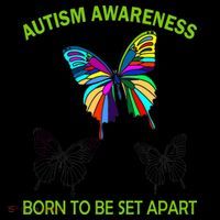 Autism Awareness Born To Be Set Apart Coffee Mug thumb 5