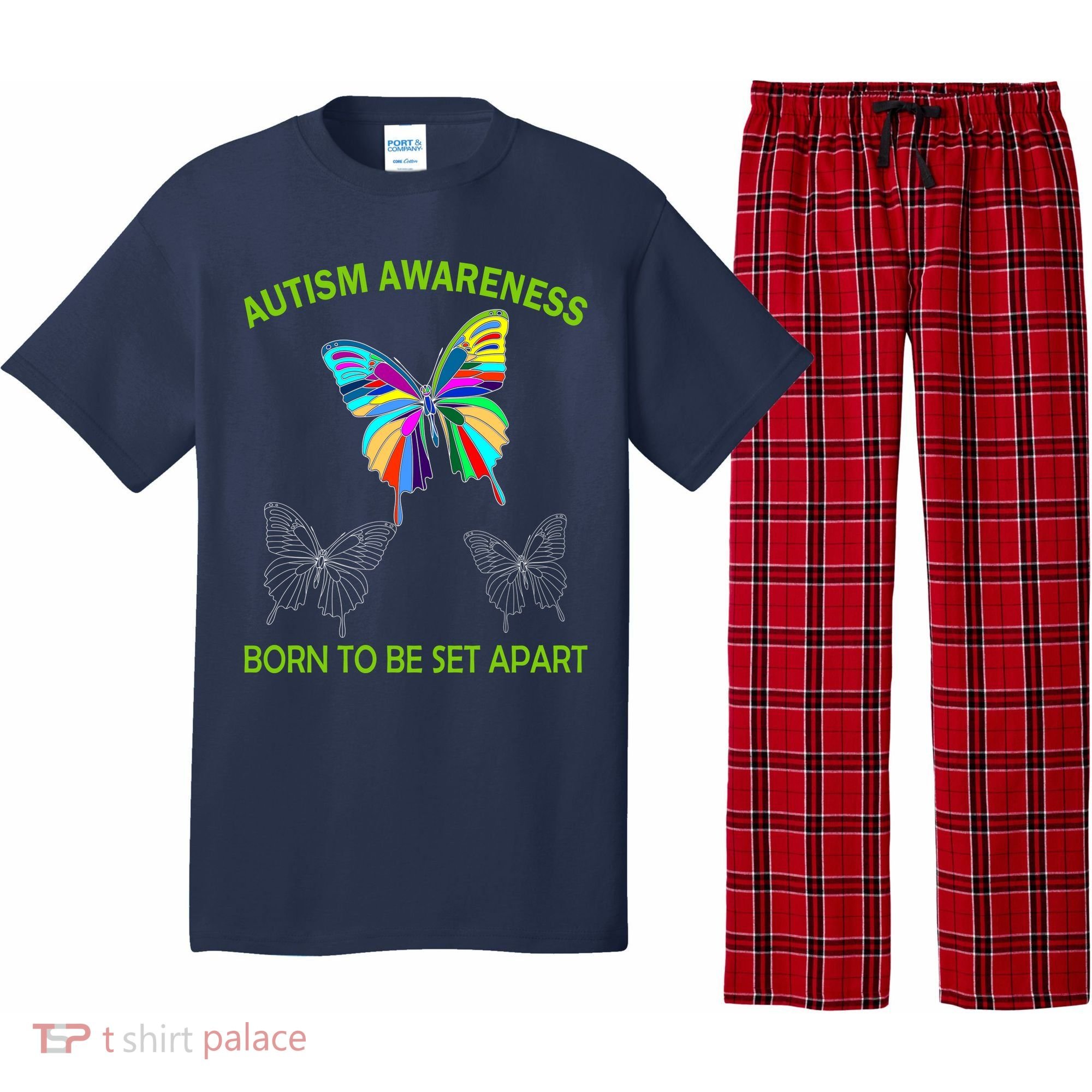 Autism Awareness Born To Be Set Apart Pajama Set