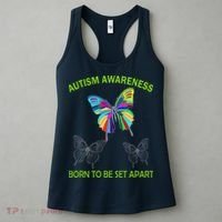 Autism Awareness Born To Be Set Apart Women's Tank Top thumb 3