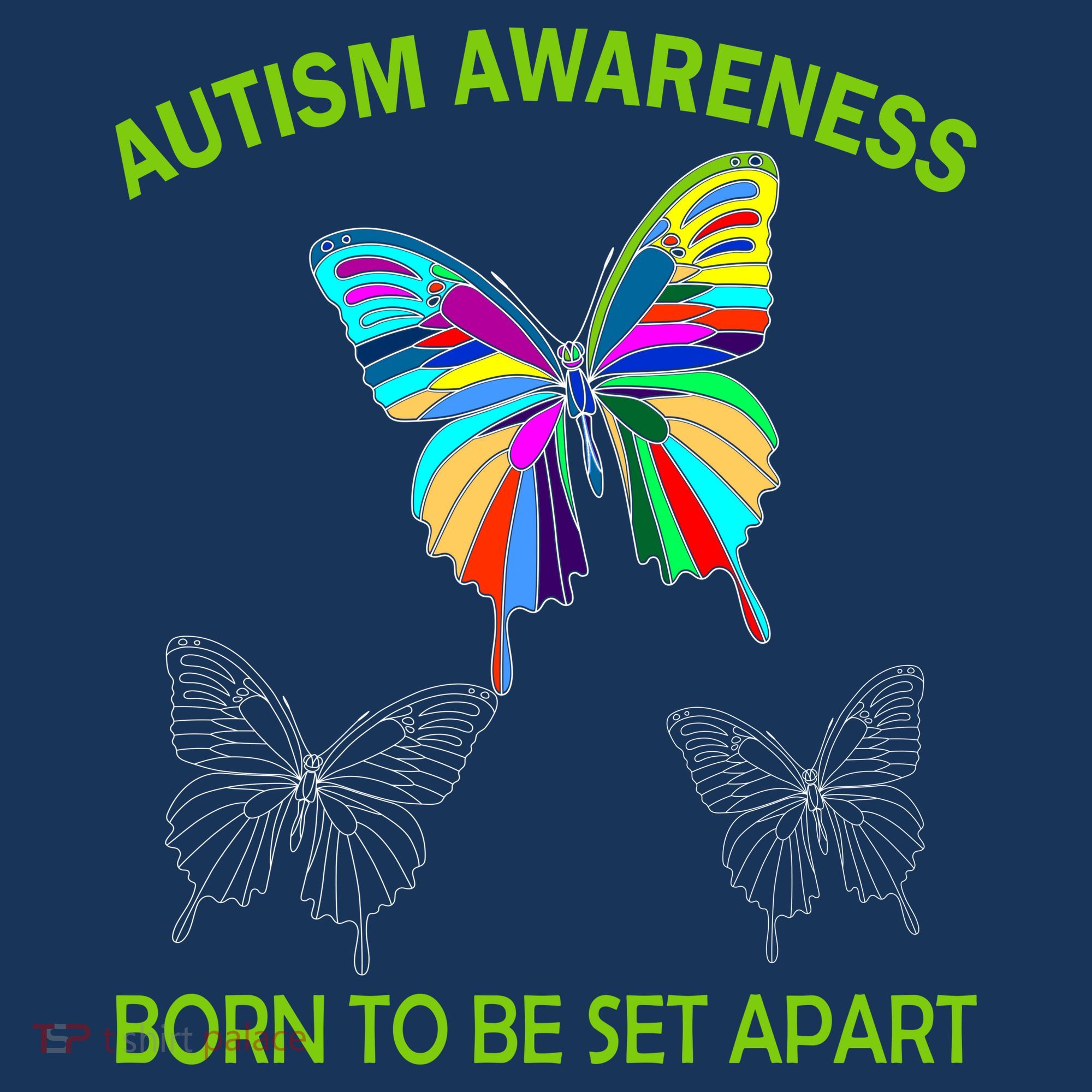 Autism Awareness Born To Be Set Apart Women's Long Sleeve Shirt