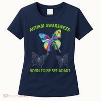 Autism Awareness Born To Be Set Apart Women's T-Shirt thumb 0