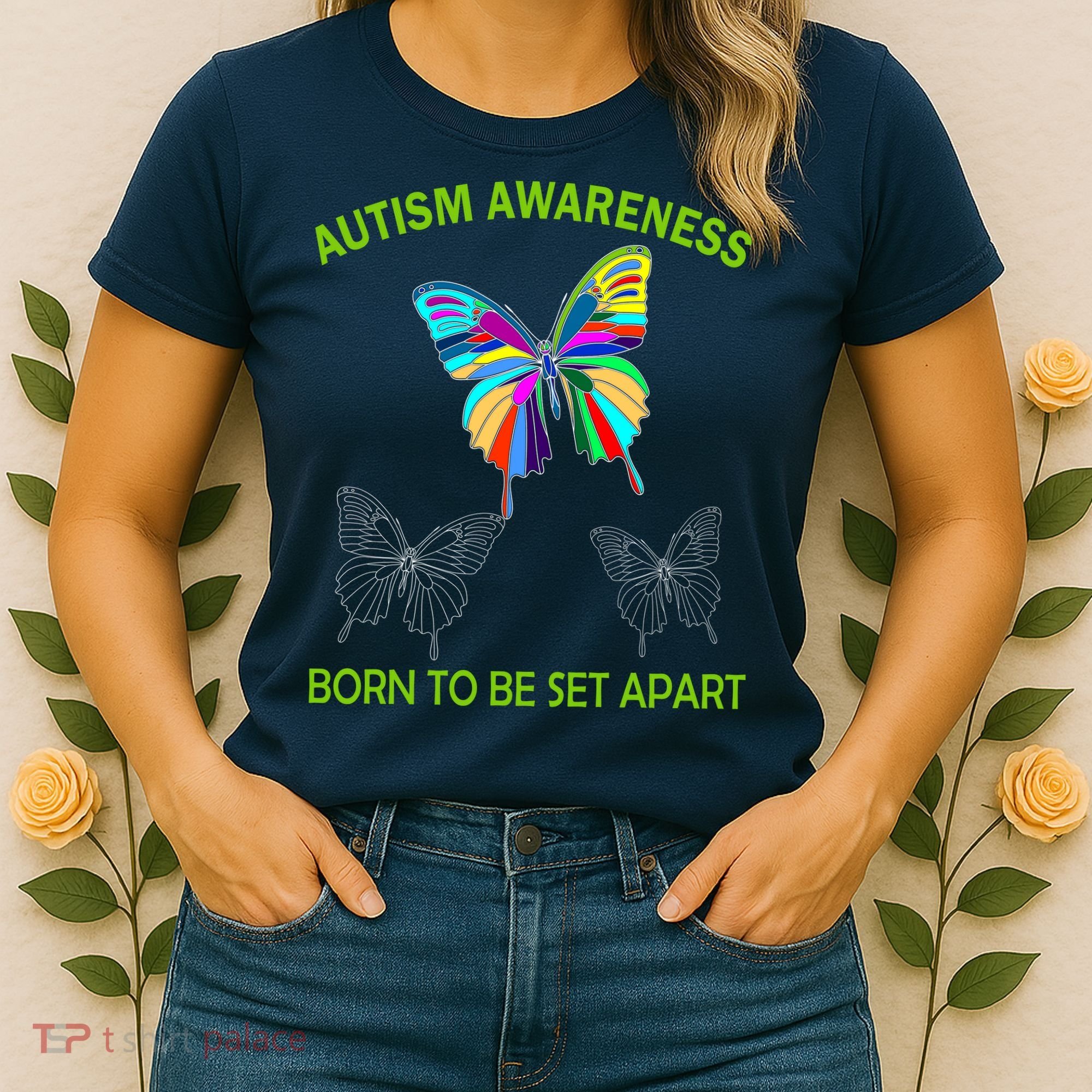 Autism Awareness Born To Be Set Apart Women's T-Shirt