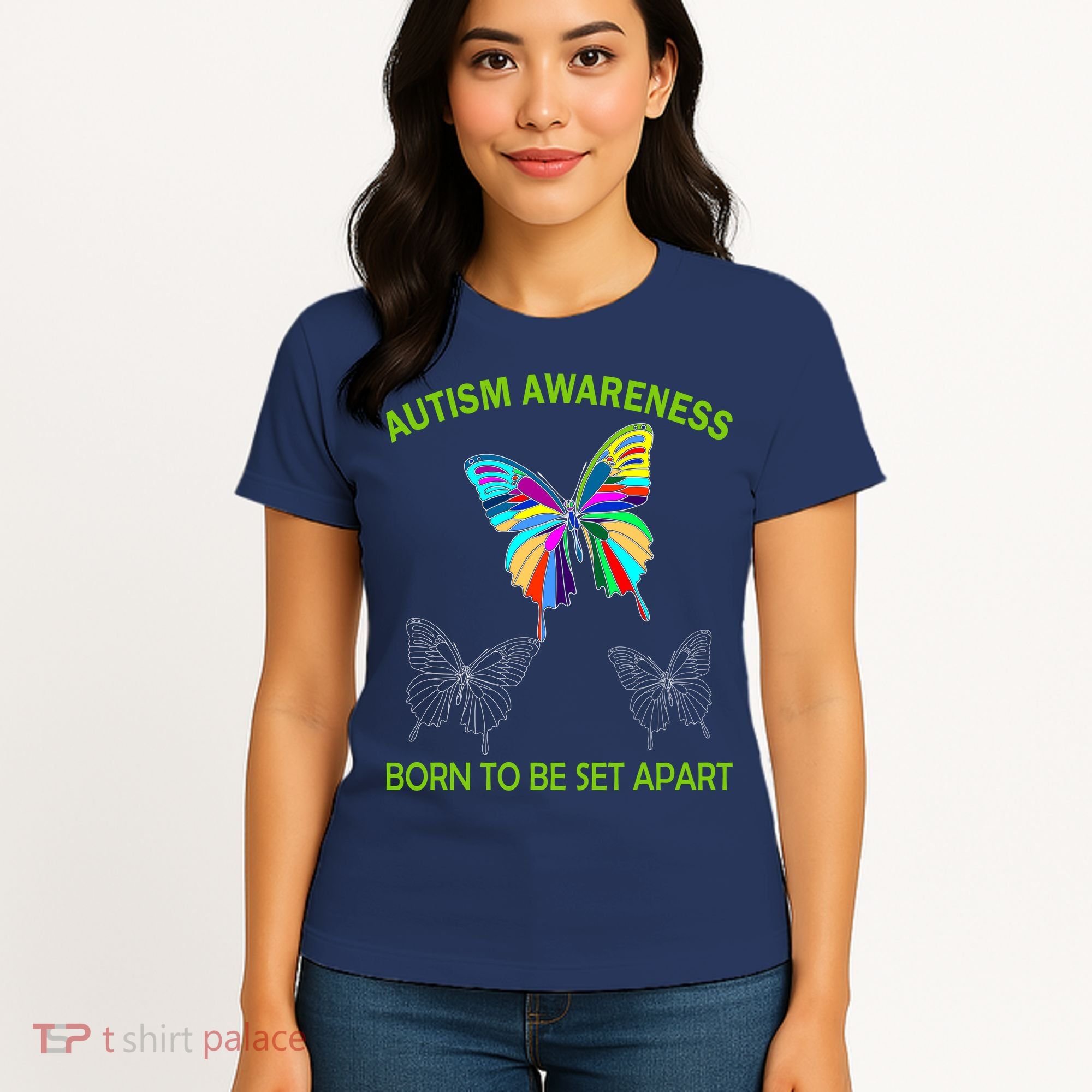 Autism Awareness Born To Be Set Apart Women's T-Shirt