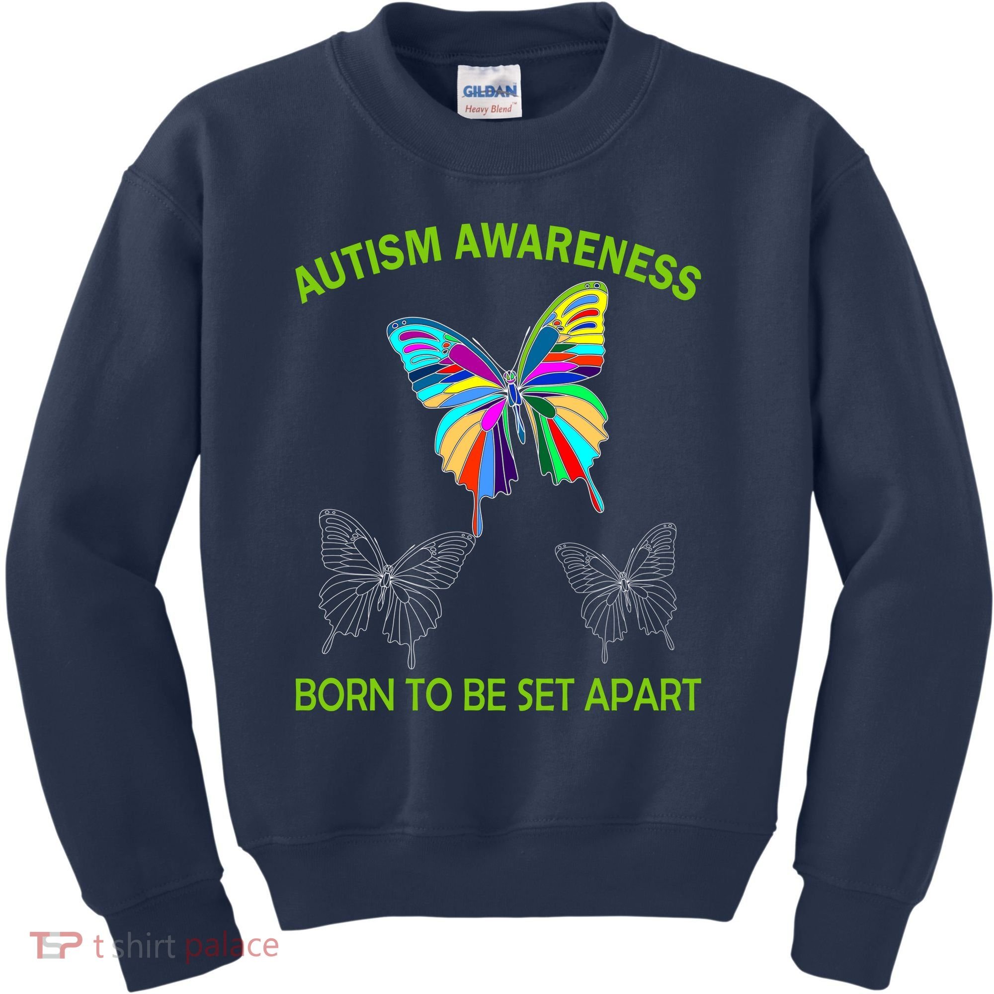 Autism Awareness Born To Be Set Apart Kids Sweatshirt