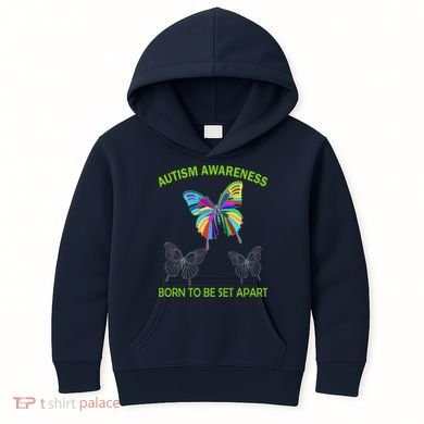 Autism Awareness Born To Be Set Apart Kids Hoodie