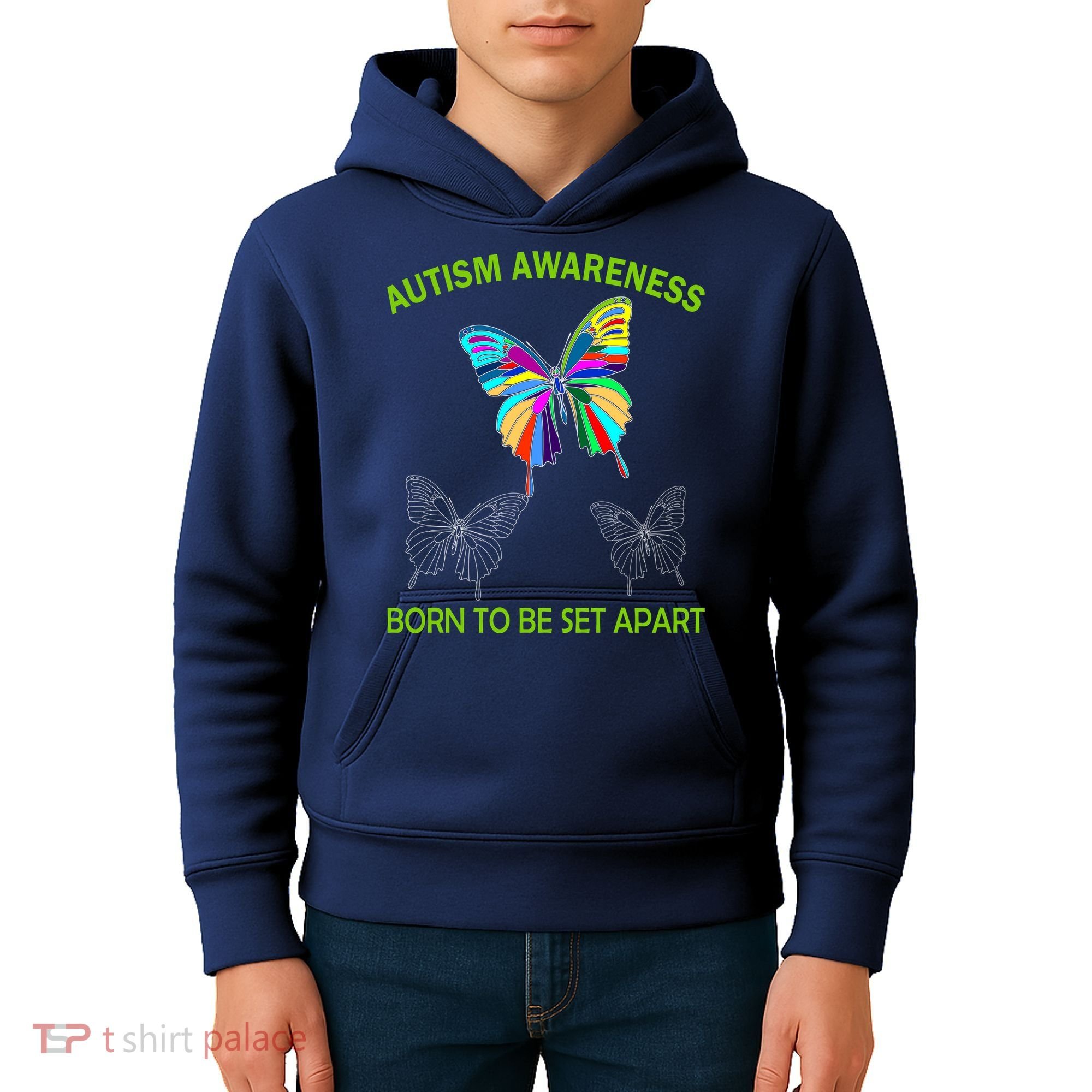 Autism Awareness Born To Be Set Apart Kids Hoodie