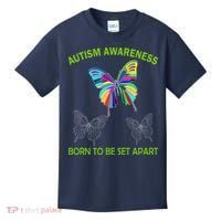Autism Awareness Born To Be Set Apart Kids T-Shirt thumb 0