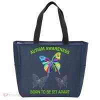 Autism Awareness Born To Be Set Apart Tote Bag thumb 0