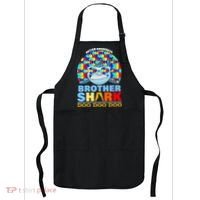 Autism Awareness Brother Shark Puzzles Apron thumb 0