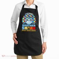 Autism Awareness Brother Shark Puzzles Apron thumb 2